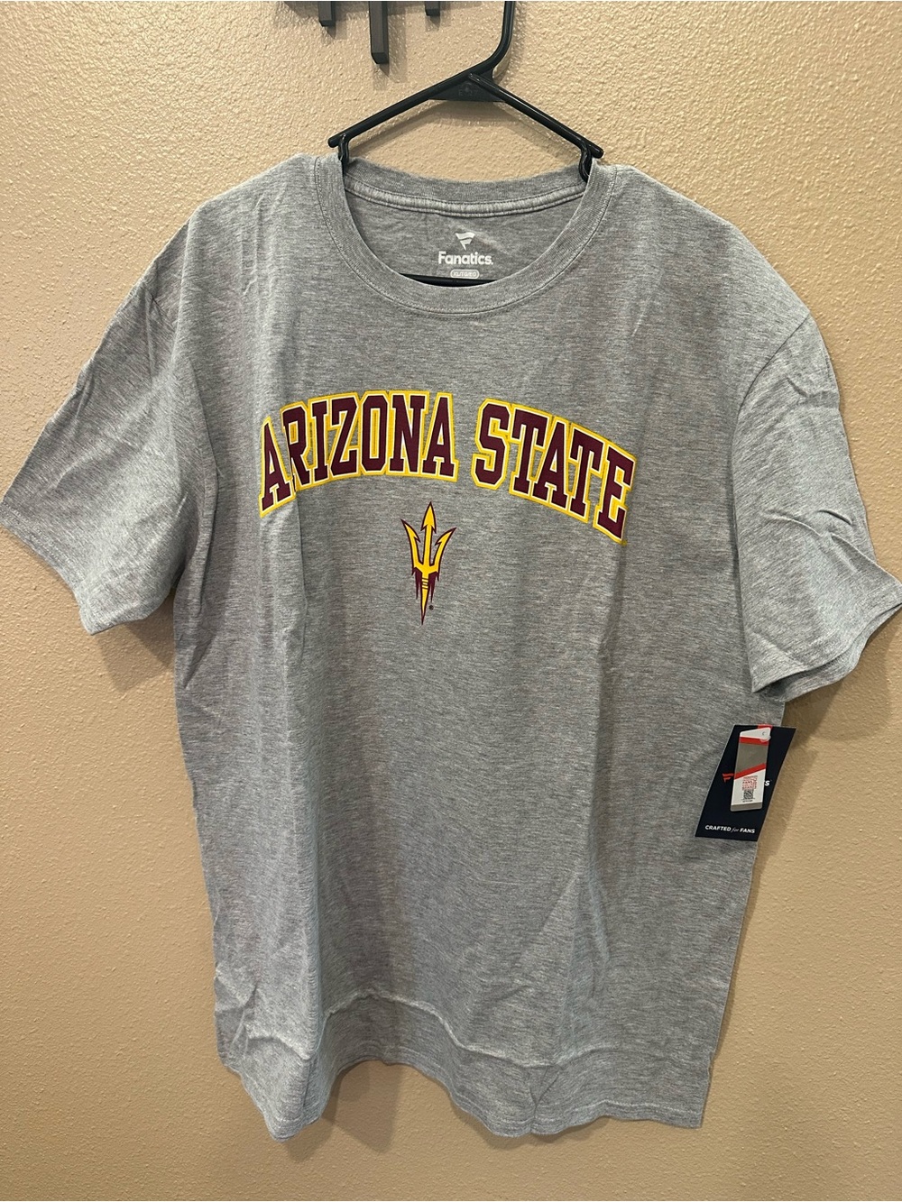 Arizona State Sun Devils Gray Short-Sleeve Tee